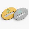 Badge-Targhetta portanome ovale