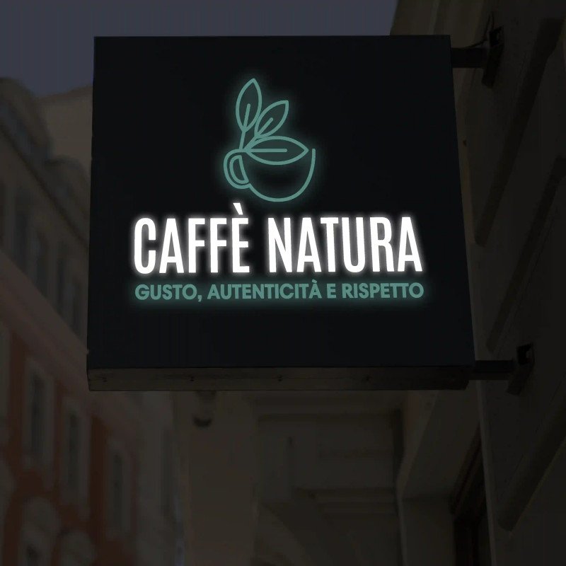 Insegna Outdoor Bifacciale Traforata Luminosa