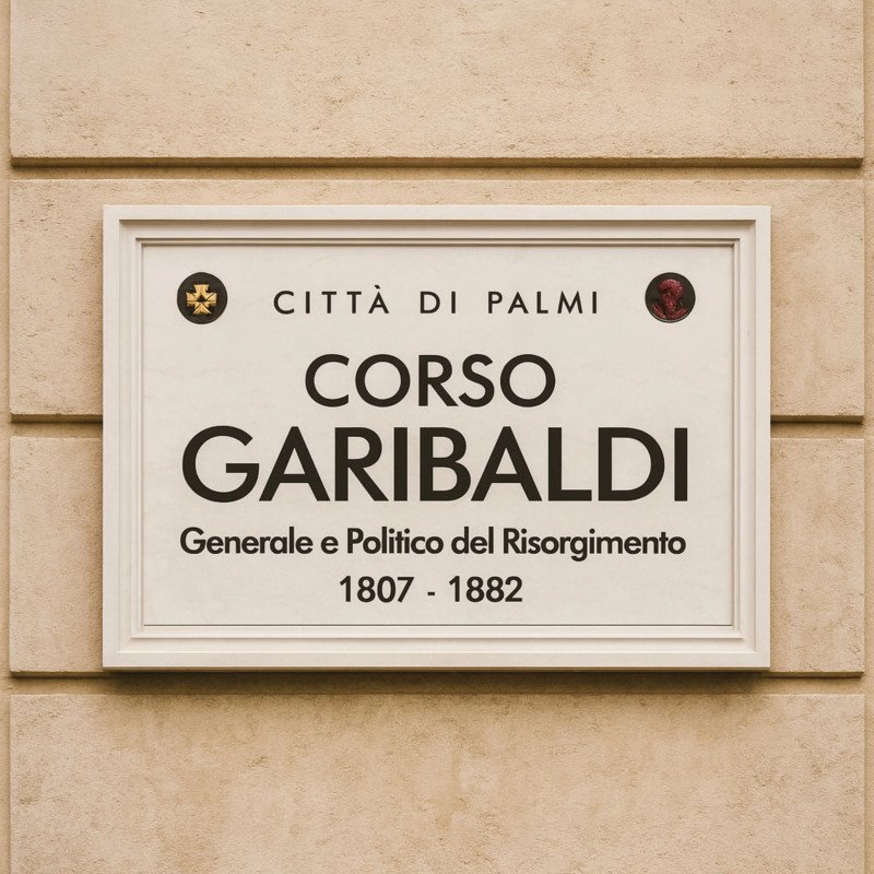 Targa Toponomastica Rettangolare | Qualità Garantita