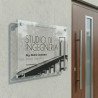 Targa per Ingegnere "Skyline" | Ordina online