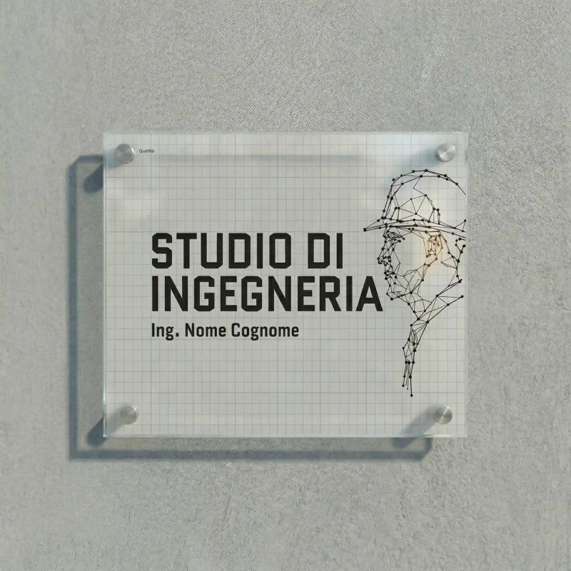 Targa per Ingegnere "Project" | Acquista su TargheProfessionali