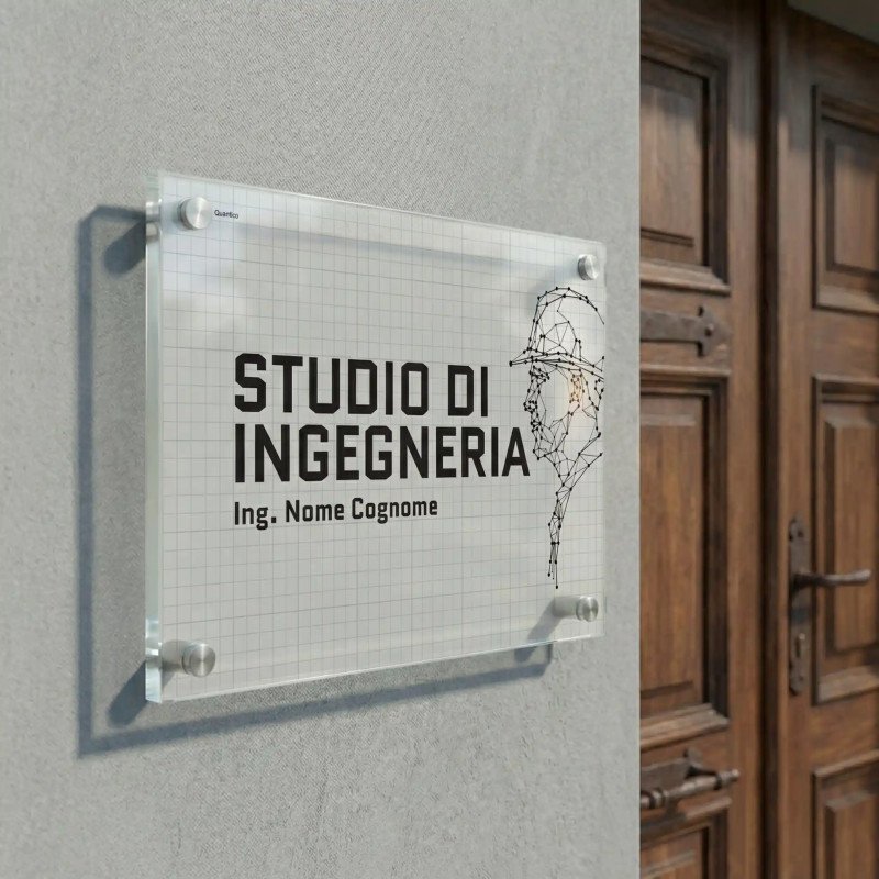 Targa per Ingegnere "Project" | Acquista su TargheProfessionali