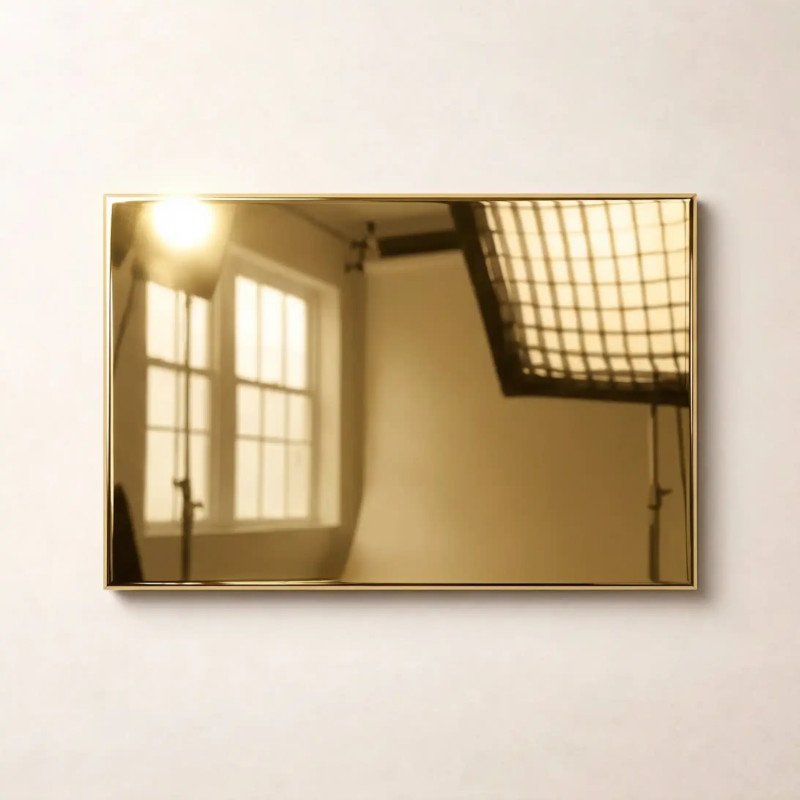 Lumera | Targa In Ottone Bisellato Lucido