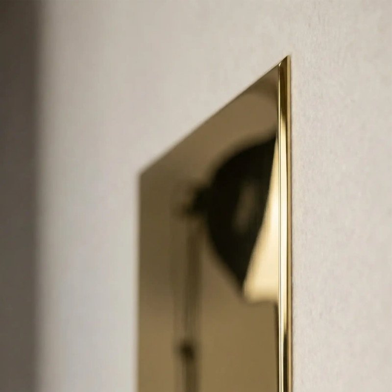 Lumera | Targa In Ottone Bisellato Lucido