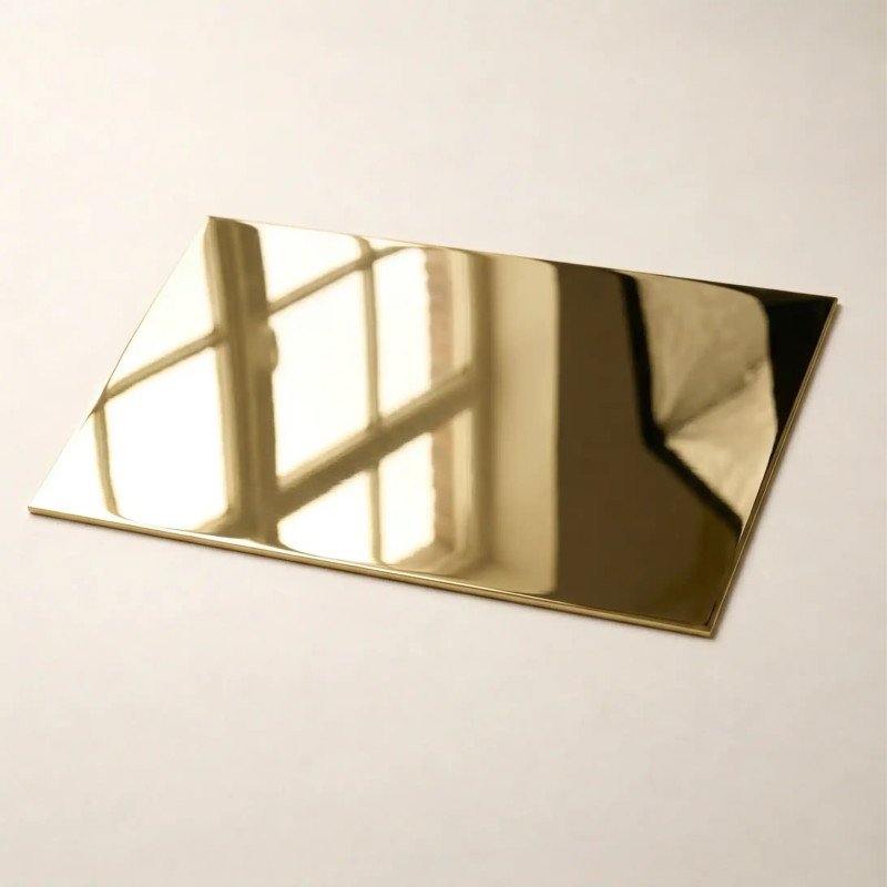 Lumera | Targa In Ottone Bisellato Lucido