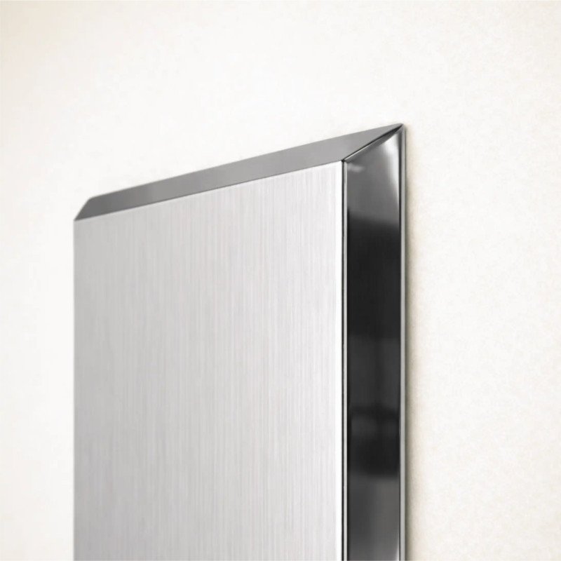 Targa in alluminio scatolato