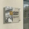 Novecento | Targa Per Studio Legale in Plexiglass