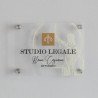 Elegance | Targa Per Studio Legale in Plexiglass