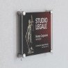 Dea Bendata | Targa Per Studio Legale in Plexiglass