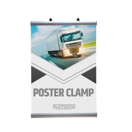Poster clamp