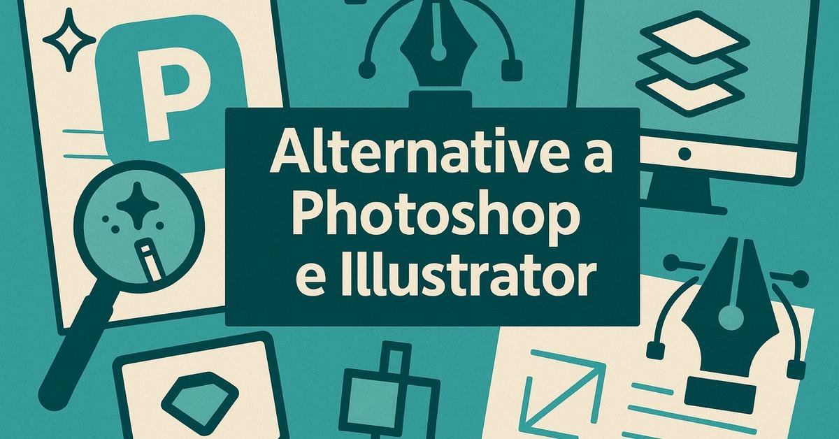 Le alternative online e gratuite a Photoshop e Illustrator