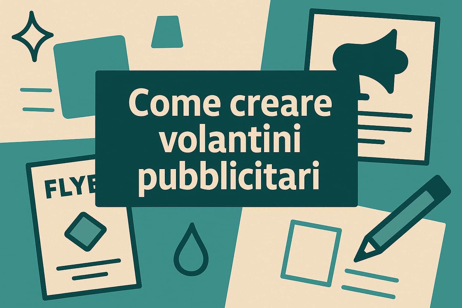 Come creare volantini pubblicitari