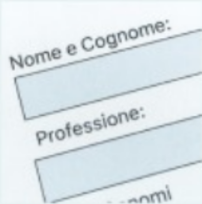 Inserisci i tuoi dati