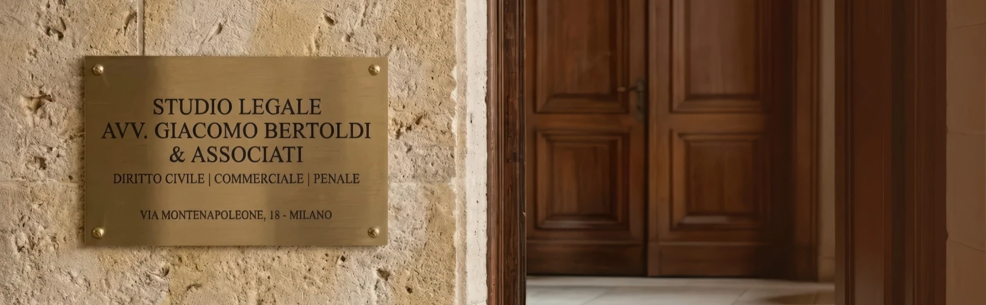 Ingresso professionale per studio legale